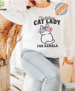 Childless Cat Lady For Kamala Shirt, Vote Blue 2024, Democrat Tshirt, Pro Democracy Tee, Election 2024 Shirt, Liberal T Shirt, Liberal Gifts