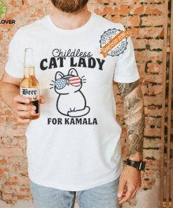 Childless Cat Lady For Kamala Shirt, Vote Blue 2024, Democrat Thoodie, sweater, longsleeve, shirt v-neck, t-shirt, Pro Democracy Tee, Election 2024 Shirt, Liberal T Shirt, Liberal Gifts