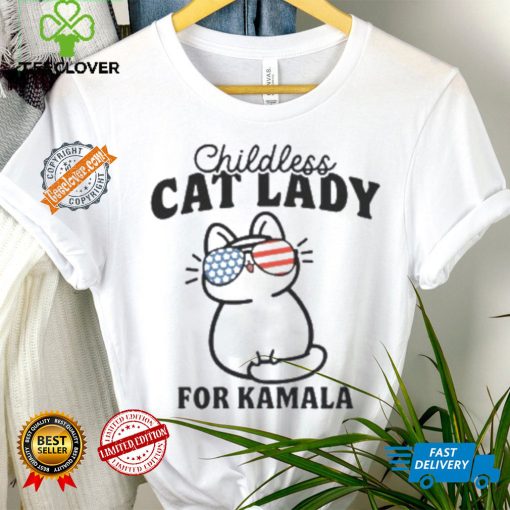 Childless Cat Lady For Kamala Shirt, Vote Blue 2024, Democrat Thoodie, sweater, longsleeve, shirt v-neck, t-shirt, Pro Democracy Tee, Election 2024 Shirt, Liberal T Shirt, Liberal Gifts