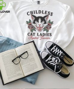 Childless Cat Lady Harris 2024 Childless Cat Ladies Against Fascism Prosecutor Felon 2024 T shirt