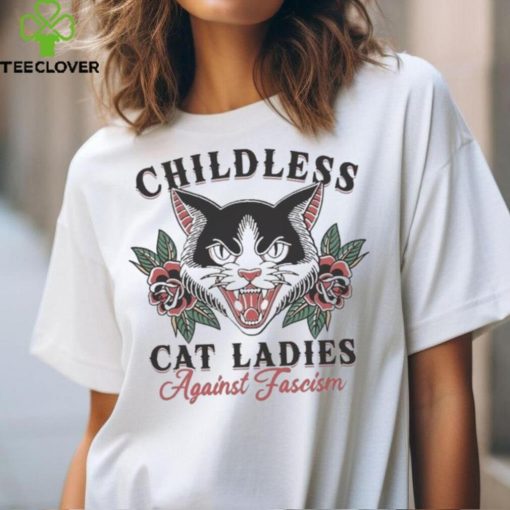 Childless Cat Lady Harris 2024 Childless Cat Ladies Against Fascism Prosecutor Felon 2024 T hoodie, sweater, longsleeve, shirt v-neck, t-shirt