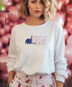 Childless Cat Lady Miserable 2024 Shirt