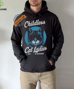 Childless Cat Lady Shirt Vote Blue Shirt Coconut Tree Harris 47 Shirt