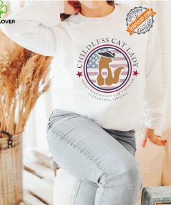 Childless cat lady mount purrnon cat cafe wine bar Alexandria Virginia Harris shirt