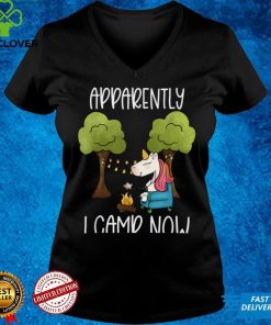Childrens Glamping Gear Unicorn Camping Stuff Campfire Smore T Shirt