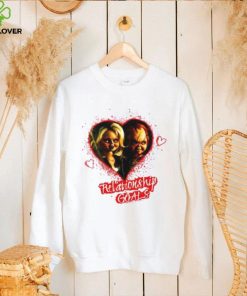 Child’s Play Chucky And Tiffany Relationship Goals T Shirt 2 Child’s Play Chucky And Tiffany Relationship Goals T Shirt