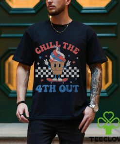 Chill The 4Th Out Retro Patriotic Ice Cream Fourth Of July Men's T hoodie, sweater, longsleeve, shirt v-neck, t-shirt