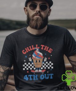 Chill The 4Th Out Retro Patriotic Ice Cream Fourth Of July Men's T hoodie, sweater, longsleeve, shirt v-neck, t-shirt