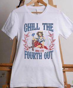 Chill The Fourth Out Retro 4th Of July Shirt