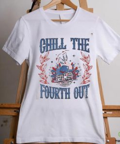 Chill The Fourth Out Vintage Cowgirl 4th Of July Shirt