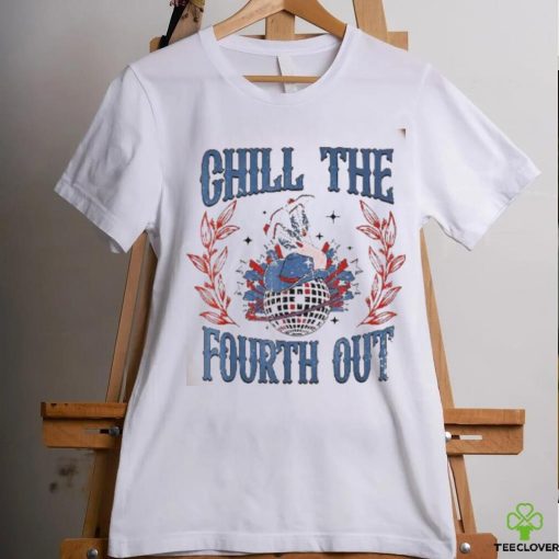 Chill The Fourth Out Vintage Cowgirl 4th Of July Shirt