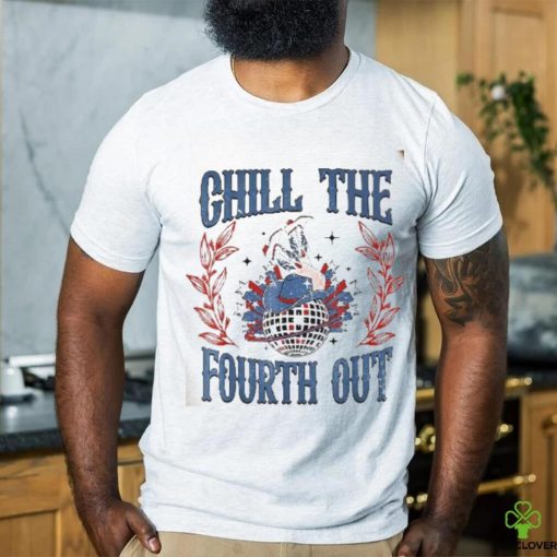 Chill The Fourth Out Vintage Cowgirl 4th Of July Shirt
