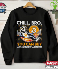 Chill bro you can buy a fraction of a bitcoin shirt