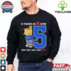 The New York Giants 100th Anniversary 1925 2025 abbey road signature shirt