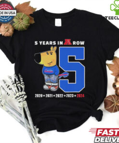Chill guy 5 years in a row Buffalo Bills 2020 2024 shirt