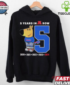 Chill guy 5 years in a row Buffalo Bills 2020 2024 shirt
