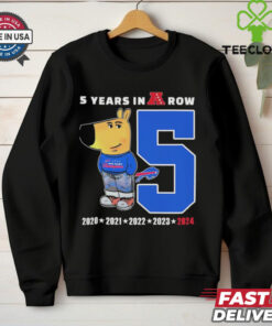 Chill guy 5 years in a row Buffalo Bills 2020 2024 shirt
