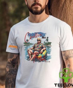 Chillin Like A Felon Trump 2024 Vacation Funny Election Shirt