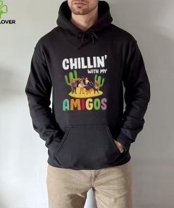 Chillin With My Amigos Funny Cinco de Mayo Fiesta Short Sleeve Unisex T Shirt