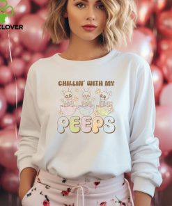 Chillin With My Peeps Skeleton Easter Eggs hoodie, sweater, longsleeve, shirt v-neck, t-shirt