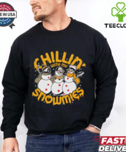 Chillin’ with my snowmies Christmas shirt