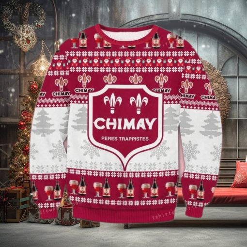 Chimay Peres Trappistes Chritsmas Ugly Sweater Party