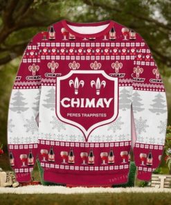 Chimay Peres Trappistes Chritsmas Ugly Sweater Party