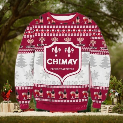 Chimay Peres Trappistes Chritsmas Ugly Sweater Party