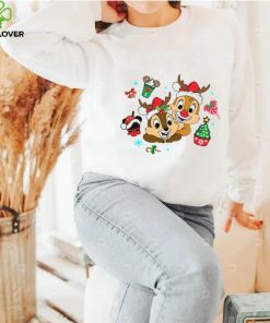 Chip And Dale Christmas Shirt, Disney Chip And Dale Couple Christmas Shirt 1 Chip And Dale Christmas Shirt, Disney Chip And Dale Couple Christmas Shirt