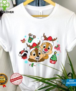 Chip And Dale Christmas Shirt, Disney Chip And Dale Couple Christmas Shirt 2 Chip And Dale Christmas Shirt, Disney Chip And Dale Couple Christmas Shirt