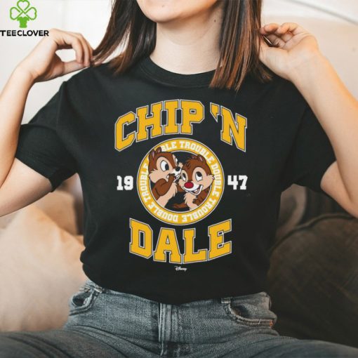 Chip N Dale Trouble Double Collegiate T Shirts