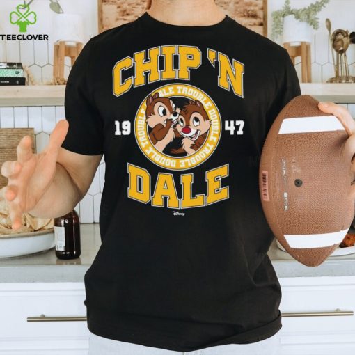 Chip N Dale Trouble Double Collegiate T Shirts