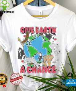 Chnge merch give earth a chance hoodie, sweater, longsleeve, shirt v-neck, t-shirt