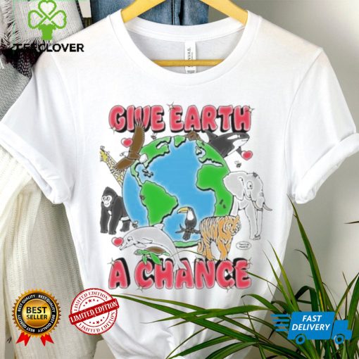 Chnge merch give earth a chance hoodie, sweater, longsleeve, shirt v-neck, t-shirt