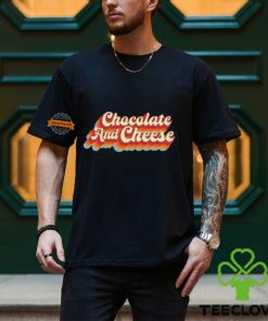 Chocolate & Cheese Script Shirt