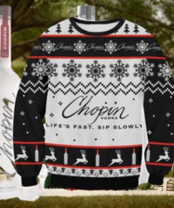 Chopin vodka Ugly Sweater