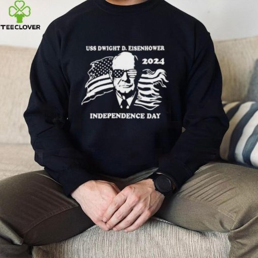 Chowdah Hill Uss Dwight D. Eisenhower Independence Day 2024 Shirt