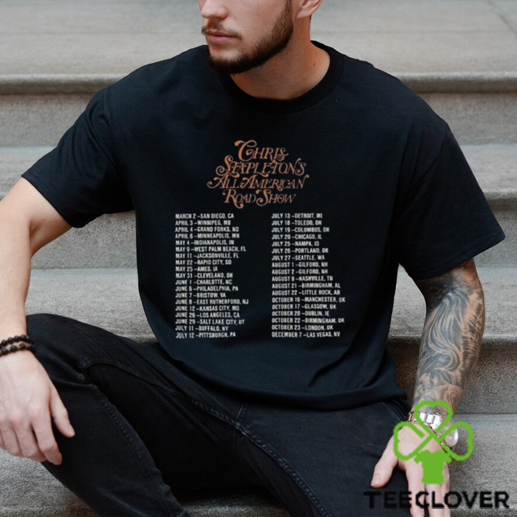 Chriis Staapleton 2024 Tour Sweatshirt All American Road Show Concert T Shirt Chriis Staapleton 2024 Tour Sweatshirt All American Road Show Concert T Shirt