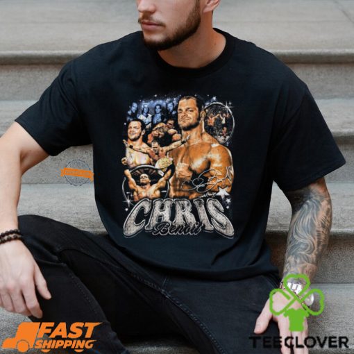 Chris Benoit World Champion Black T shirt