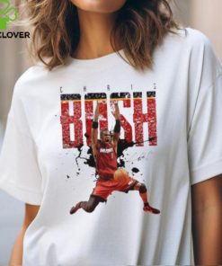 Chris Bosh Superstar Signature second player drafted by the Toronto Raptors T Shirt