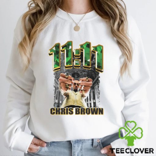 Chris Brown 11 11 Emerald Shirt