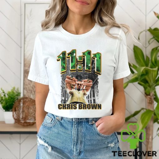 Chris Brown 11 11 Emerald Shirt