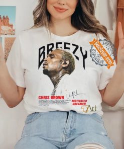 Chris Brown Breezy Graphic Tee Shirt