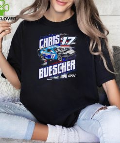 Chris Buescher 17 Checkered Flag Sports Fastenal Patriotic shirt