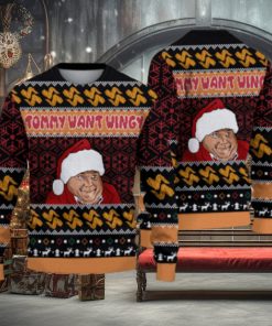 Chris Farley Tommy Likey Tommy Want Wingy Ugly Christmas Sweater