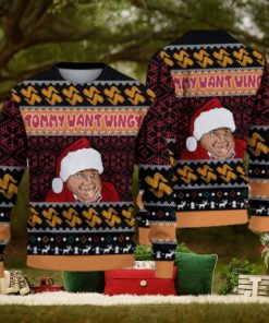 Chris Farley Tommy Likey Tommy Want Wingy Ugly Christmas Sweater