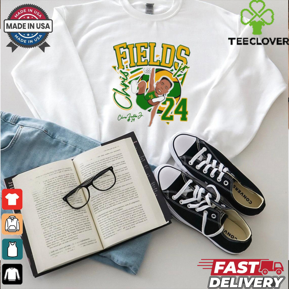 Chris Fields Jr Norfolk State Spartans cartoon 2024 shirt Chris Fields Jr Norfolk State Spartans cartoon 2024 shirt