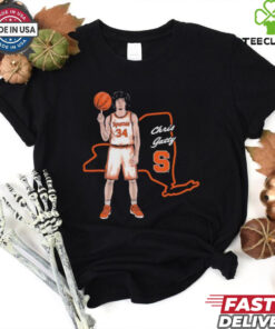 Chris Gatty Syracuse Men’s Basketball State map shirt