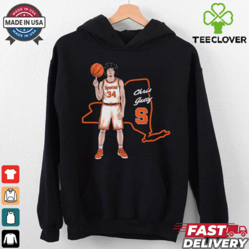 Chris Gatty Syracuse Men’s Basketball State map shirt