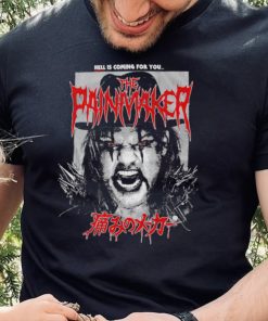 Chris Jericho hell is coming for you The Painmaker horror shirt